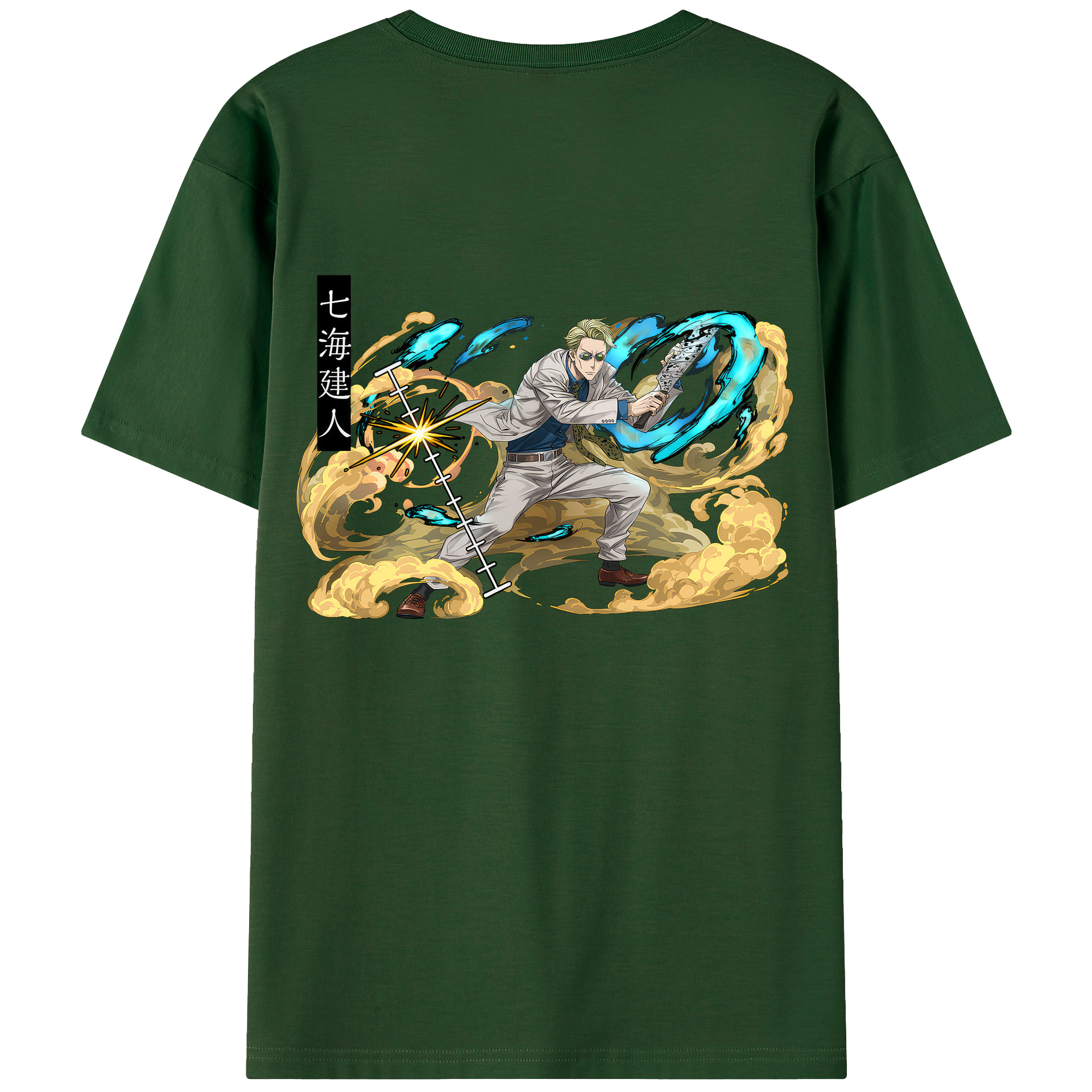 （画像用） 呪術廻戦 Jujutsu Kaisen 綿100％半袖Tシャツ（背面プリント）